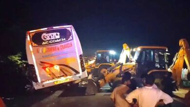Telangana Accident: Wedding Bus Crashes into Parked Lorry, 4 Dead, 20 Injured