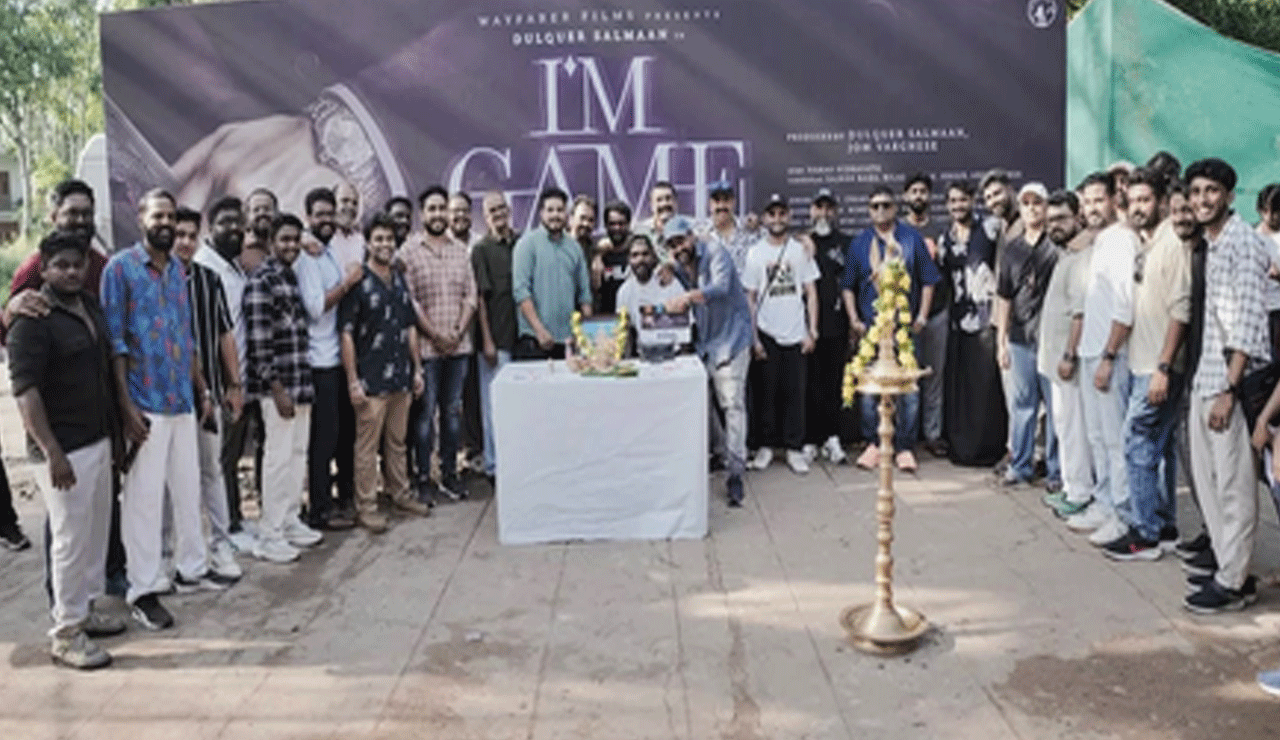 Shooting for Dulquer Salmaan's 'I'm Game' begins