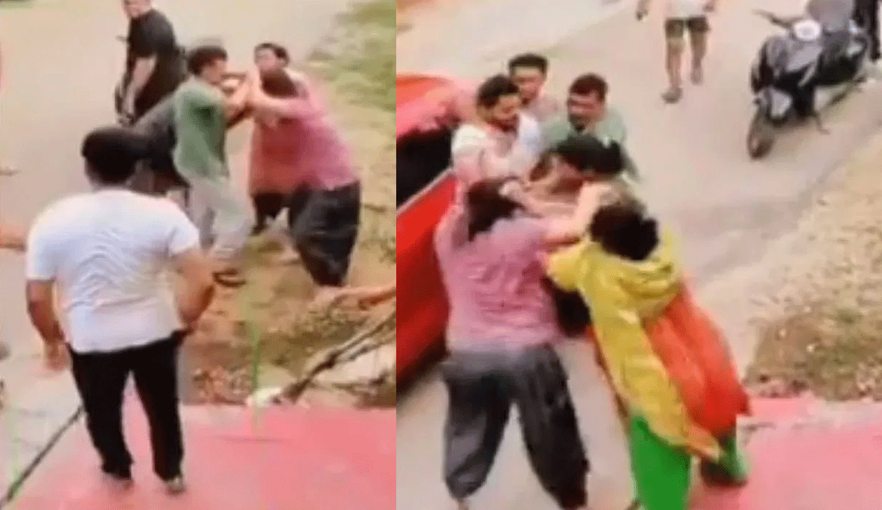 Viral Video: Colony Residents Engage in Violent Fight, Police Shocked After Discovering the Real Issue