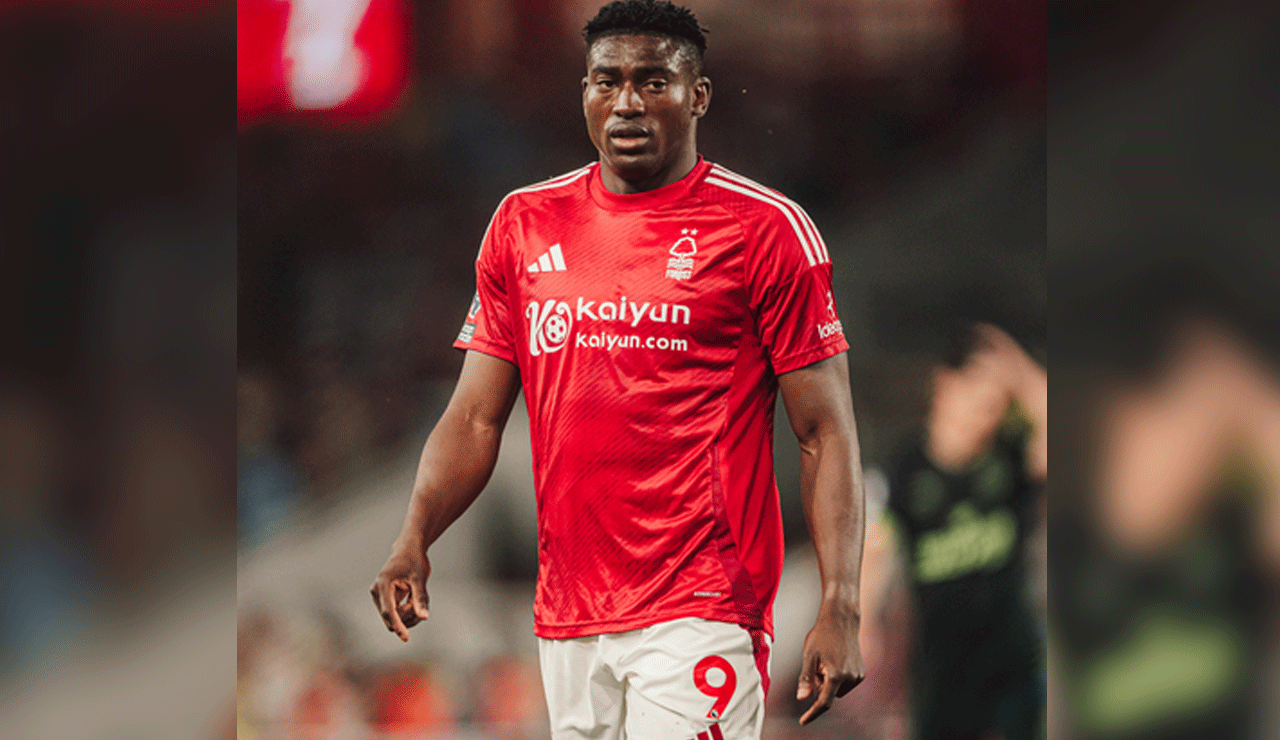 Forest striker Taiwo Awoniyi out of induced coma after serious abdominal injury