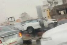 Hyderabad: Two Fortuner SUVs Collide Near Pillar 294 on PV Expressway