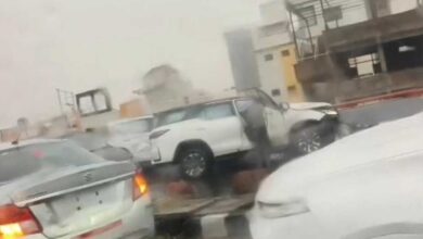 Hyderabad: Two Fortuner SUVs Collide Near Pillar 294 on PV Expressway