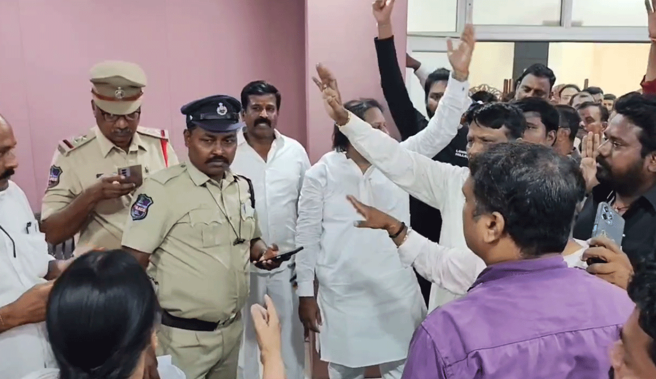 4 Basheer Bagh Press Meet Turns Battleground as Political Feud Disrupts Live Conference