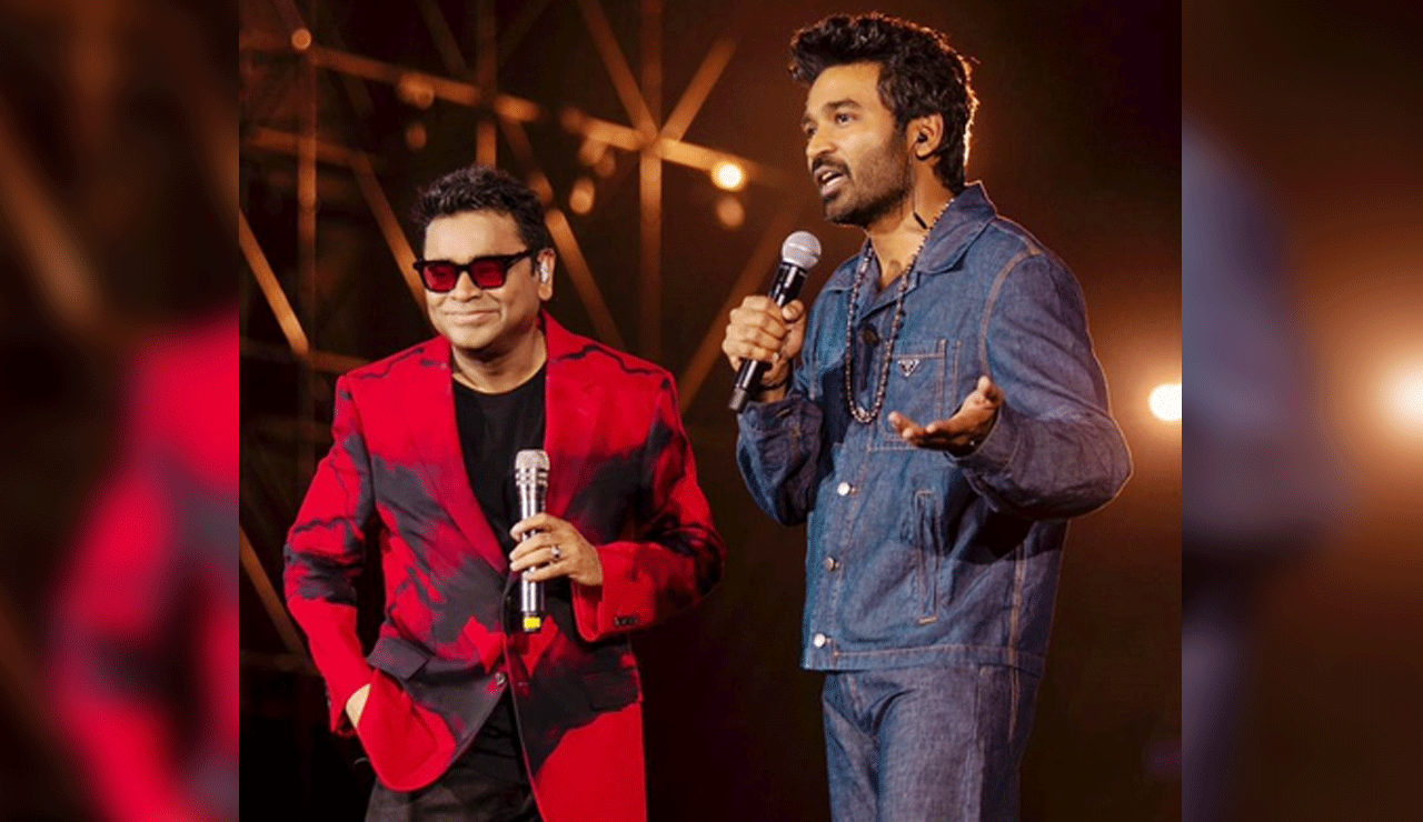 Dhanush surprises the audience at A. R. Rahman’s Mumbai concert
