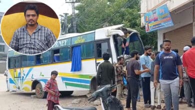 Speeding Bus Rams into Shop in Bandlaguda, Shop Owner Killed
