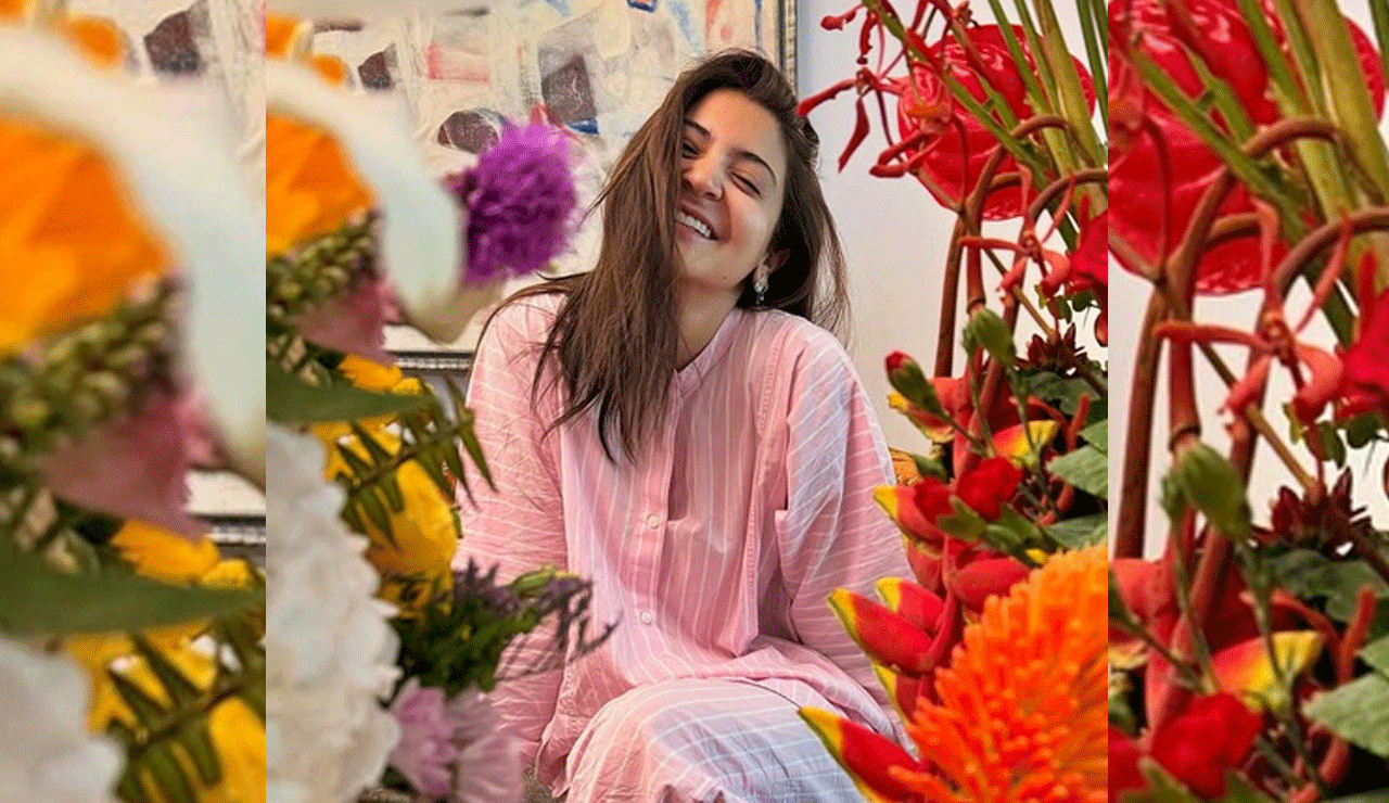 Anushka Sharma Glows Amid Flowers in Intimate Birthday Celebration – See the Pic!