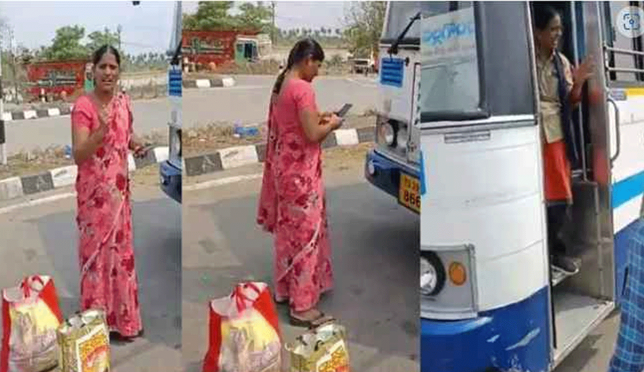 TGRTC Row: “Can’t Bring Toddy on the Bus?” – Woman Blocks Bus in Protest