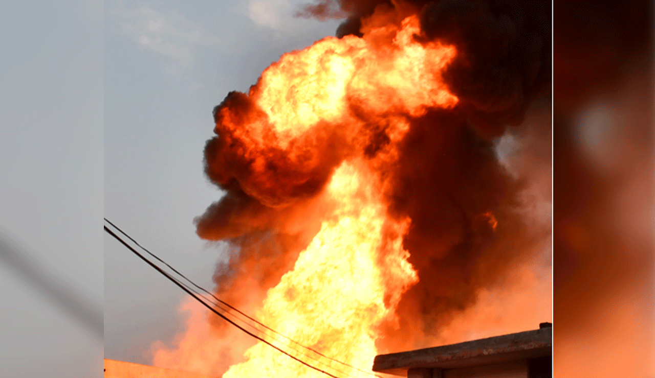 Fire breaks out in multi-storey building in Hyderabad, 9 people rescued
