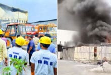 Massive Fire Breaks Out at Patancheru Furniture Godown, Major Disaster Averted by Swift Hydraa Response