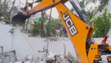 Manikonda Park Land Restored: Hydraa Tears Down Unauthorized Buildings in Tirumala Hills Colony