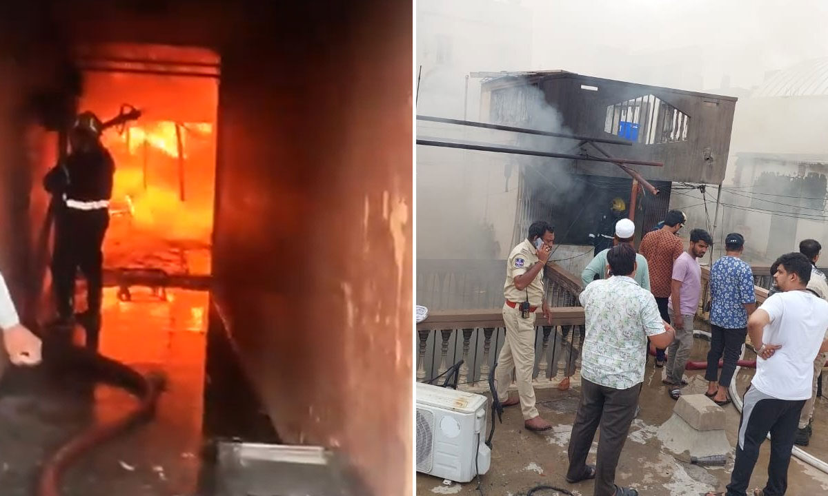 Gulzar House Fire Tragedy: TSSPDCL Rules Out Power Fault, Ambulances Had Oxygen Supply Says DPH