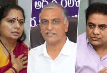 Family Feud Erupts in BRS: Kavitha, KTR, Harish Rao in Leadership Tug-of-War