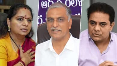 Family Feud Erupts in BRS: Kavitha, KTR, Harish Rao in Leadership Tug-of-War