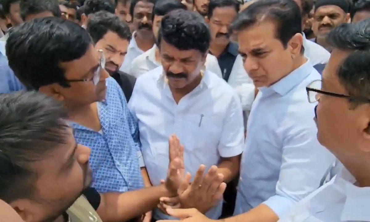 KTR Urges Government Action After Gulzar Houz Fire Tragedy: “Lives Lost Due to Lack of Basic Emergency Response”