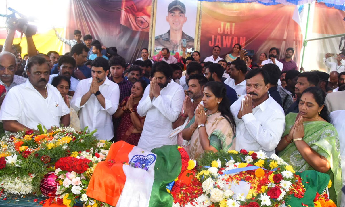 Andhra Pradesh Govt Announces ₹50 Lakh Ex-Gratia for Martyred Soldier Murali Naik