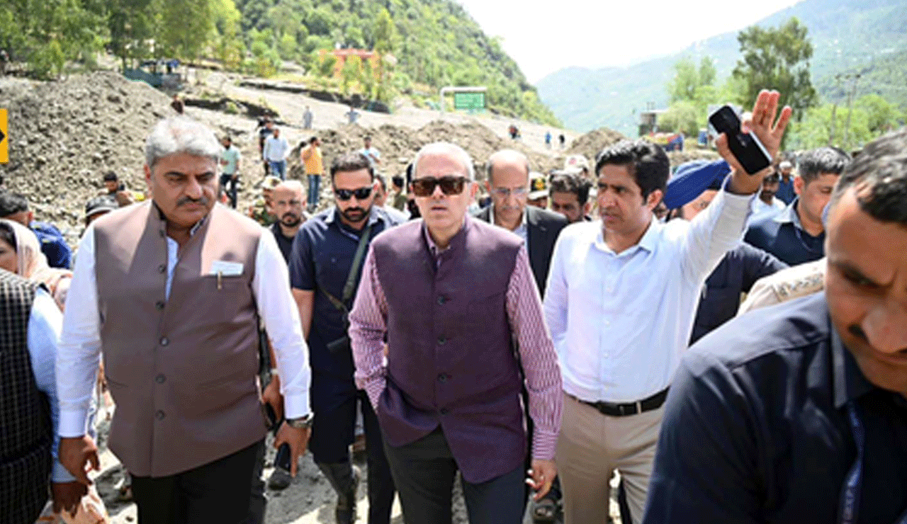 Omar Abdullah Rushes to Jammu After Failed Pakistani Drone Attacks