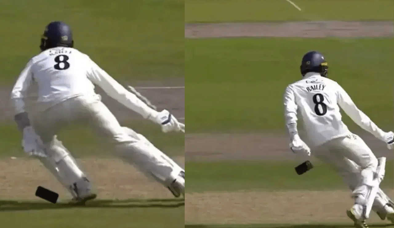 Video: Cricketer’s Phone Falls Out of Pocket While Running Between Wickets — Internet in Shock!
