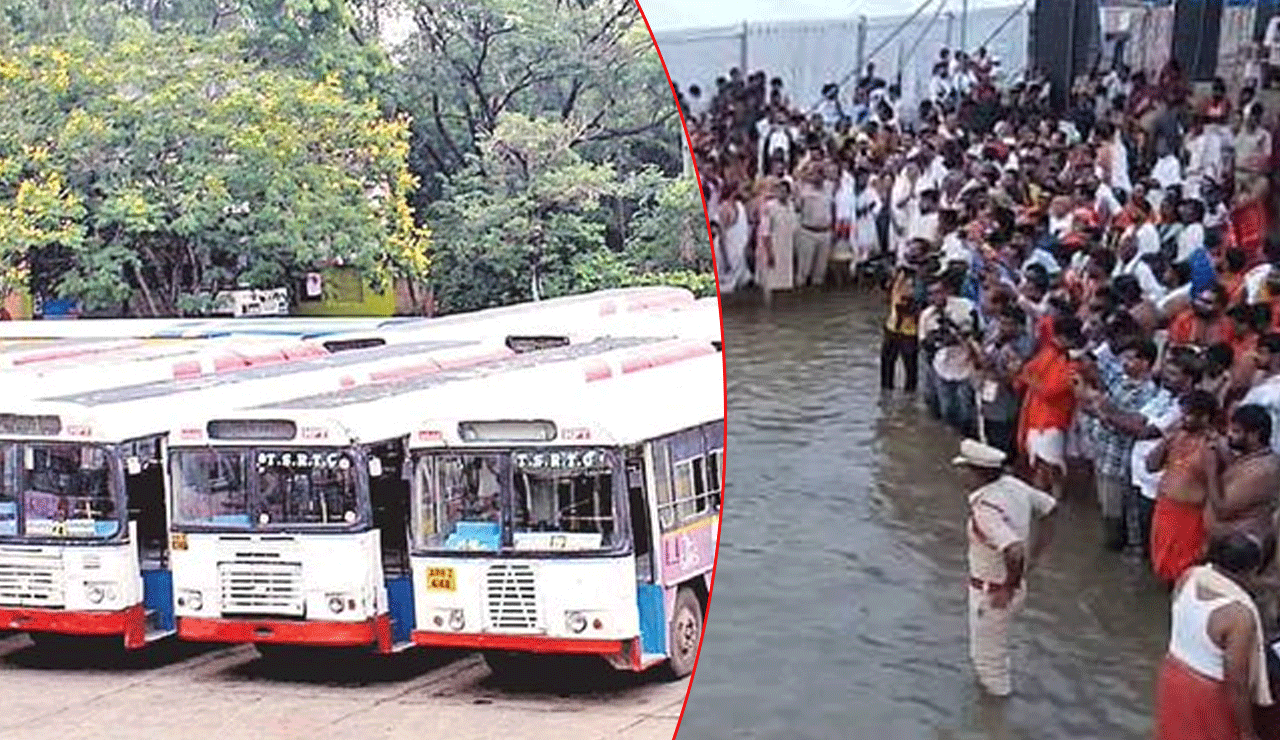 Pushkaralu in Telangana: Special Buses from Andhra Pradesh Announced!