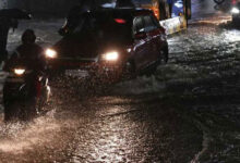 Heavy Rains Lash Hyderabad; Thunderstorms Disrupt Traffic Across the City