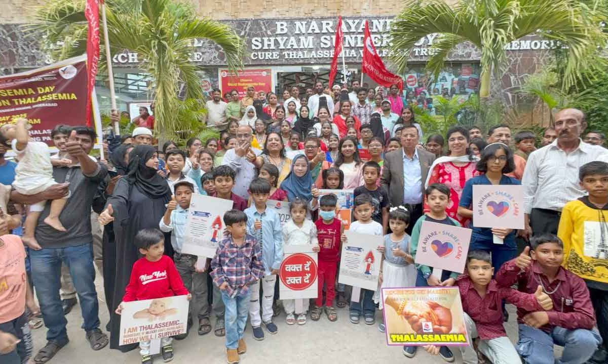 TSCS Observes World Thalassemia Day with Telangana Governor and Awareness Initiatives