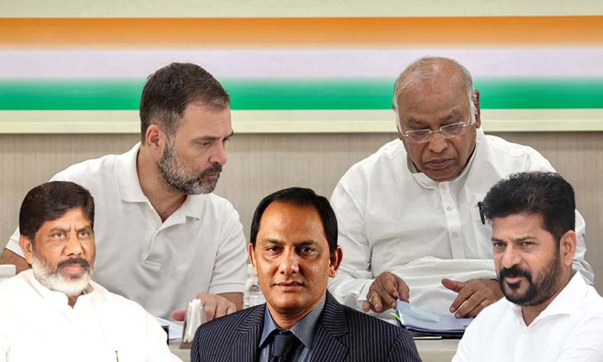 Congress Reshuffles Telangana Unit: Revanth, Bhatti, Azharuddin Among Big Names in 5 New Power-Packed TPCC Panels