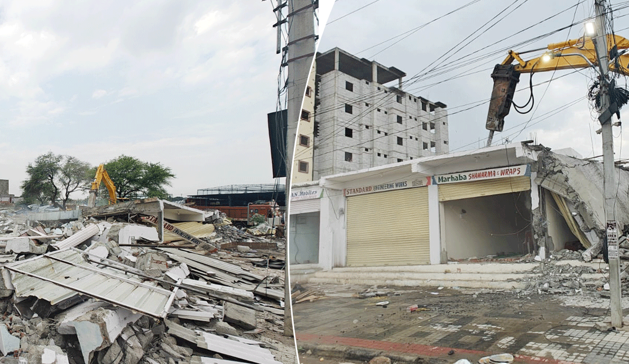 HYDRAA Strikes Back: 2,500 Sq Yards of Government Land Reclaimed in Bold Operation