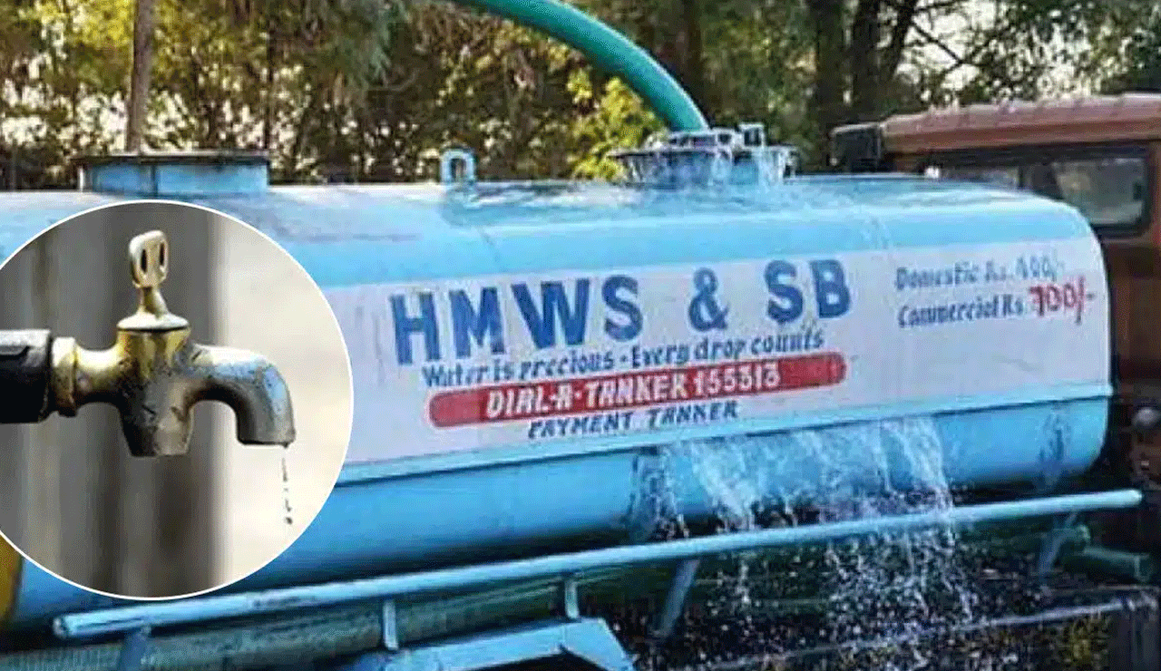 From ₹1,500 to ₹4,000: Hyderabad’s Water Tanker Prices Skyrocket Amid Scarcity