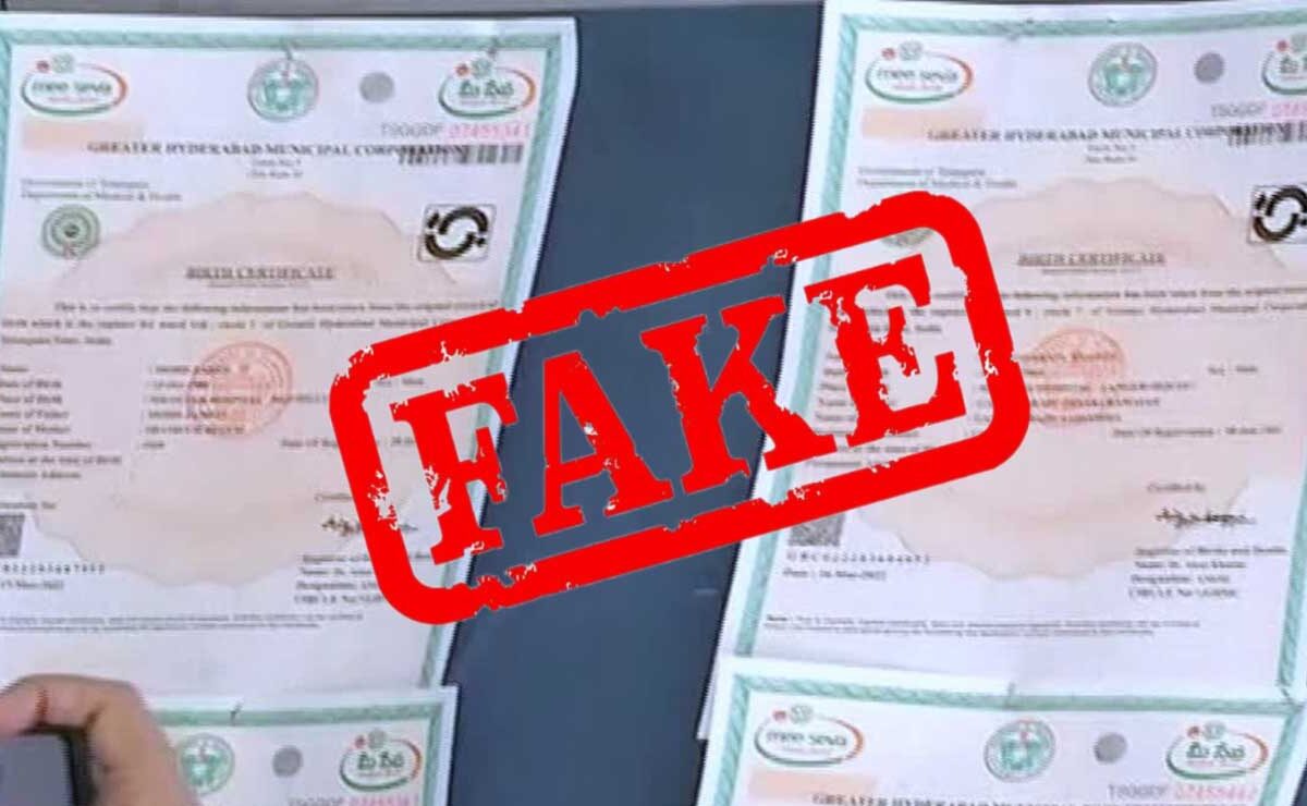Hyderabad GHMC Takes Action Against Fake Birth and Death Certificates, Cancels 23,000+