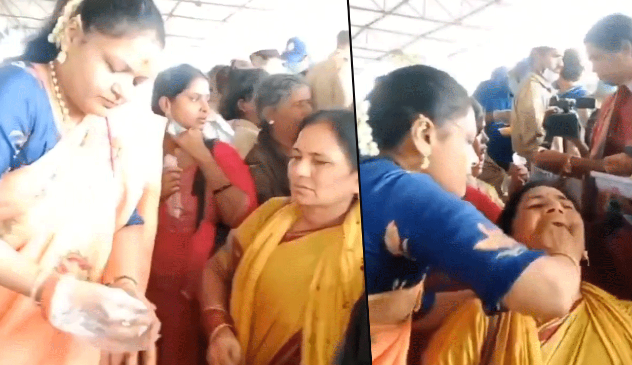 Fish Prasadam Distribution Begins at Nampally Exhibition Grounds in Hyderabad