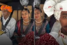 Viral: Hollywood-Style Grand Entry – Bride Flies to In-Laws' House in Helicopter, Video Goes Viral