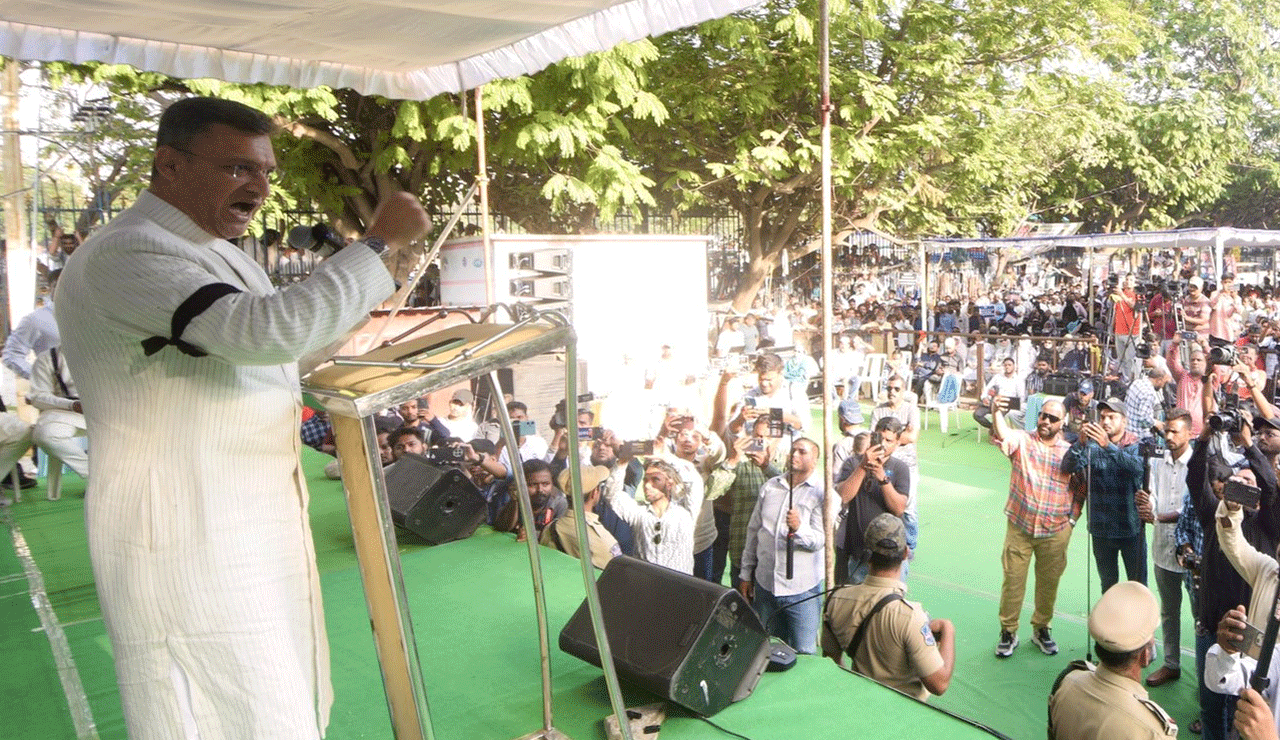 Hyderabad Roars in Protest: AIMPLB Calls for Unity Against Waqf Amendment