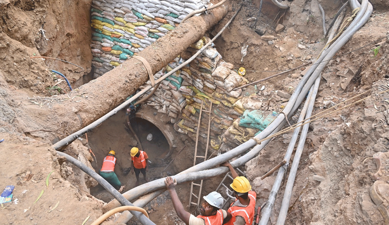 1 45 HMWS&SB Aims to Complete King Koti Sewer Tunnel Project in 3 Months