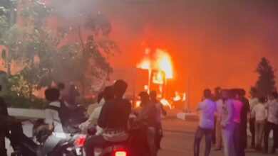 Car Catches Fire Near Telangana Assembly, No Casualties Reported