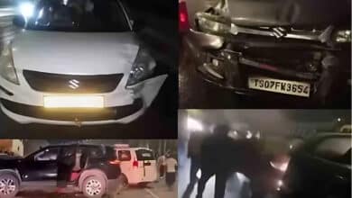 Horrific Road Accident on Hyderabad’s Outer Ring Road Leaves 5 Seriously Injured