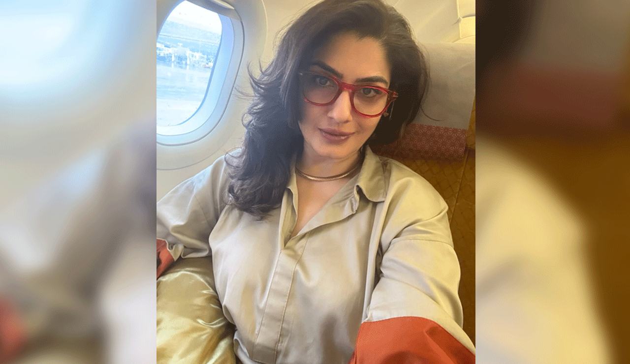 Raveena Tandon Boards Air India Flight Days After AI-171 Crash, Shares In-Flight Pics: 'Silent Atmosphere'
