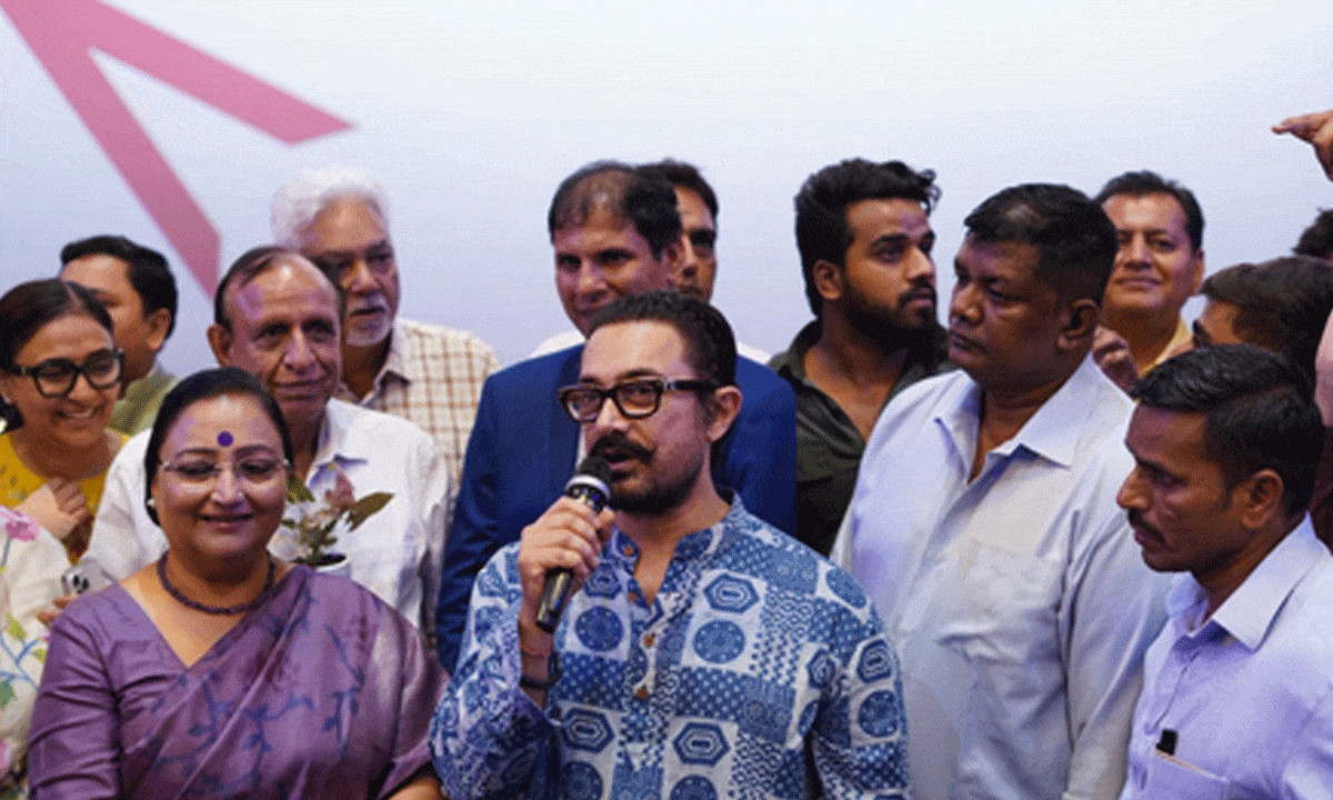 Aamir Khan Joins Special Olympics Bharat for Exclusive Screening of 'Sitaare Zameen Par'