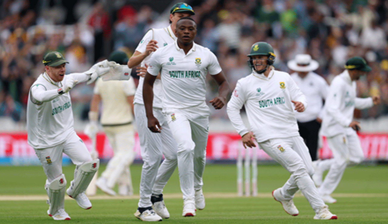 WTC Final: 'Once he senses opportunity, goes for the kill', Steyn hails Rabada's impact on opening day