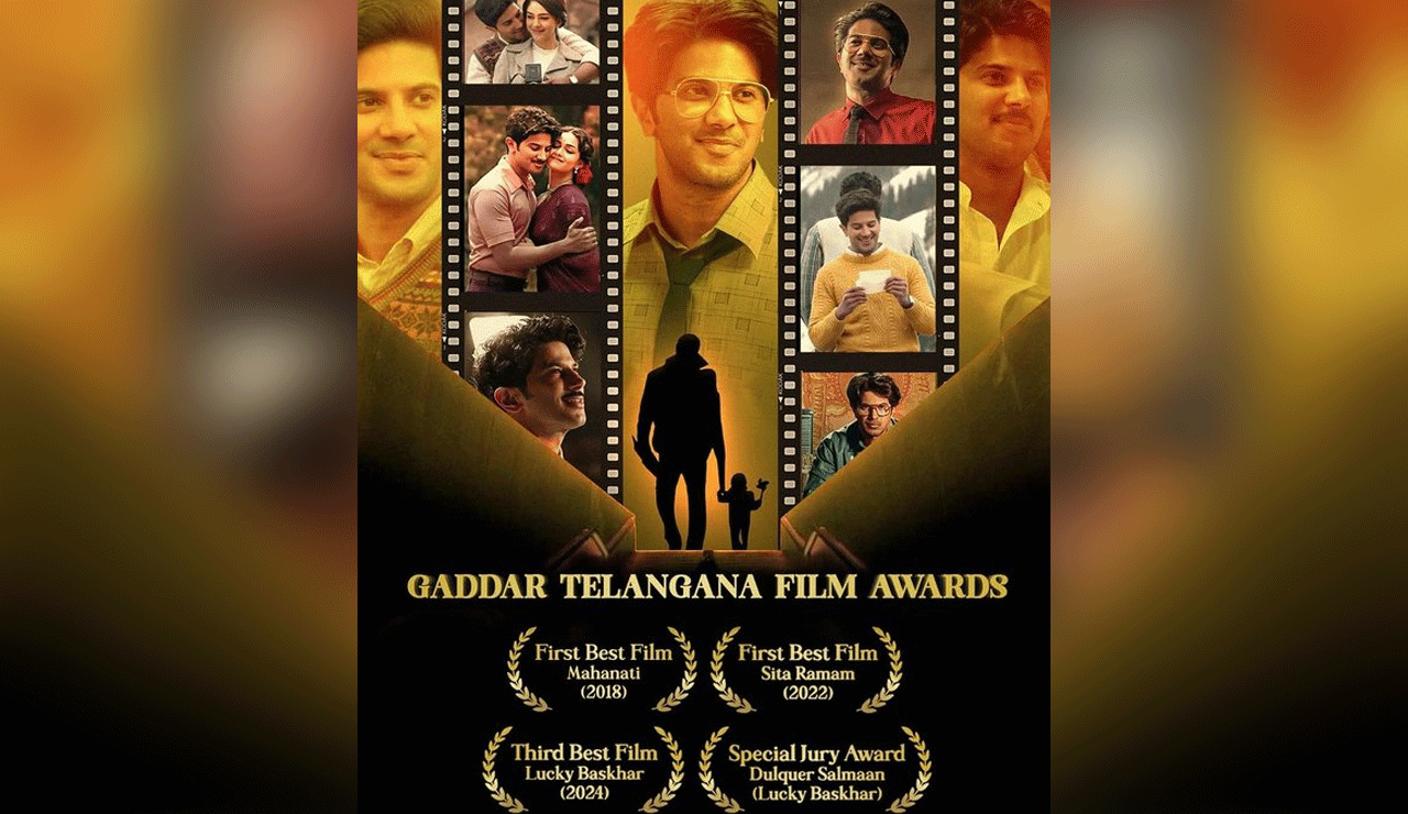 Third Time a Charm: Dulquer Salmaan Wins Another Award in Telugu Cinema