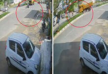 Telangana: Elderly Man Killed on the Spot After Speeding Lorry Hits Him in Yadadri-Bhuvanagiri District: Video