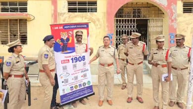 Hyderabad Police Leads Awareness Drive in Vijay Nagar Colony on International Anti-Drug Day