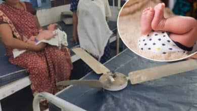 Telangana: Ceiling Fan Falls on Newborn at Government Hospital