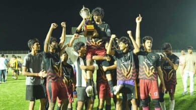 Excellencia Stuns Guardium to Win the Varsity Football Championship in Front of 1,000 Roaring Fans