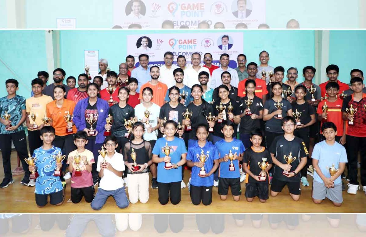 Badminton Association of Hyderabad Concludes District Championships 2025 at Gamepoint, Bandlaguda Jagir