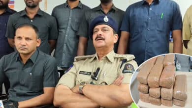 Hyderabad Police Seize 45 Kg Ganja Worth ₹11.25 Lakh, Peddler Caught in Verna Car
