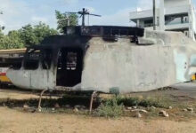 Hyderabad: Helicopter Gutted in Fire at Flytech Aviation Grounds, No Casualties Reported