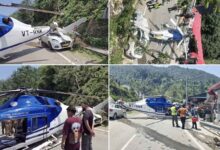 Close Call in Uttarakhand: Private Chopper Lands on Road, No Injuries