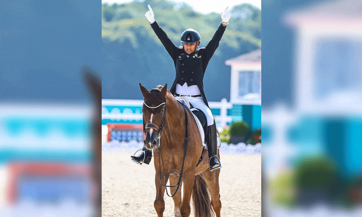 Indian equestrian and Olympian Anush Agarwalla announces retirement of his horse Sir Caramello