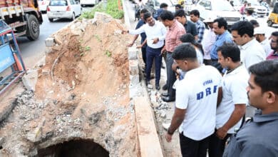 HYDRAA Commissioner Pushes for Fast-Track Completion of Patny and Prakashnagar Nala Works