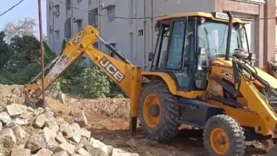Telangana: Illegal Structures Demolished Near College in Kagaznagar