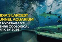 The city of Hyderabad is poised to make a significant splash in national tourism with the development of India's largest tunnel-style aquarium.